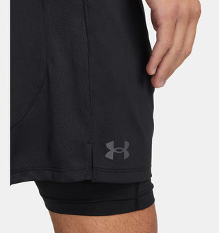 Under Armour Tech Vent 2-in-1 Shorts | Black/Castlerock
