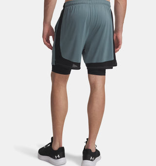 Under Armour Tech Vent 2-in-1 Shorts | Jasper Blue
