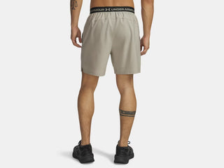Under Armour Mens Vanish Woven 6" Shorts | Timberwolf Taupe