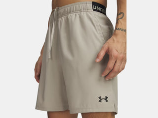 Under Armour Mens Vanish Woven 6" Shorts | Timberwolf Taupe