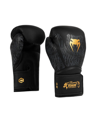 Venum x Chimaev Boxing Gloves | Black/Gold