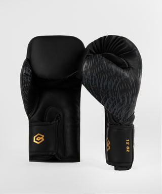 Venum x Chimaev Boxing Gloves | Black/Gold