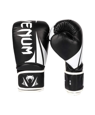 Venum Challenger 2.5 Boxing Gloves | Black/White