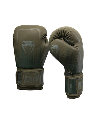 Venum Stealth Boxing Gloves | Khaki/Dark Green