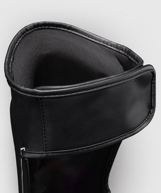 Venum Stealth Shin Guards | Black/White