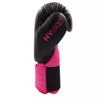 Adidas Hybrid 10 Womens Boxing Gloves | Black/Pink