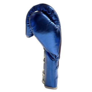 ADIDAS AdiSpeed Metallic Lace Pro Boxing Gloves | Blue