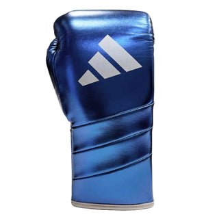 ADIDAS AdiSpeed Metallic Lace Pro Boxing Gloves | Blue
