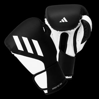 Adidas Tilt 350 Boxing Gloves | Black/White