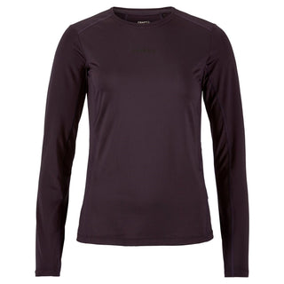 Craft ADV Essence LS Tee 2 | Dark Plum