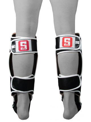 SANDEE SPORT SLIM SHINGUARD | BLACK/WHITE