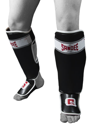 SANDEE SPORT SLIM SHINGUARD | BLACK/WHITE