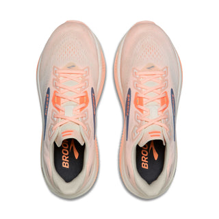 Brooks Womens Ghost 18 | Star White/Cyber Peach