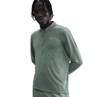Nike DF Pacer Top Half-Zip | Clay Green