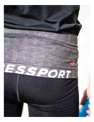 Compressport Free Belt | Black/Grey