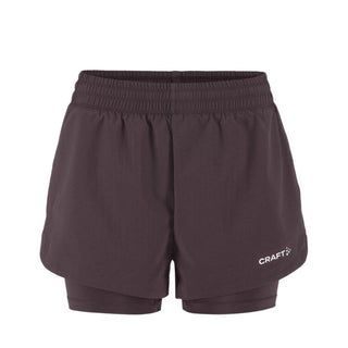 Craft ADV Essence 2-in-1 Shorts 2 | Dark Plum