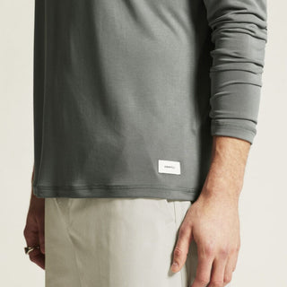 Craft Collective Bi-Blend LS Tee | Leaf