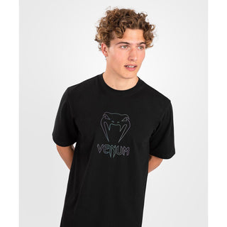 Venum Classic T-Shirt | Black/Black Reflective