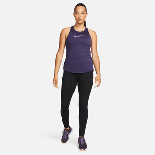 Nike Womens Dri-FIT Swoosh Running Tank | Purple Ink