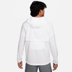 Nike Mens Windrunner Repel Running Jacket | White/Reflective Silver