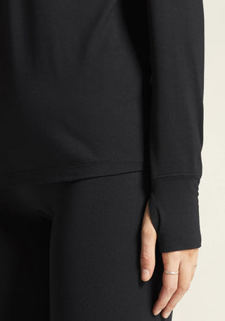 Craft Womens Flow HZ | Black Melange