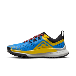 Nike Womens React Pegasus Trail 4 Light Photo Blue Metallic Silver Taskers Sports