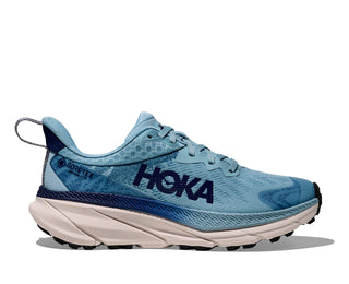 Hoka Womens Challenger 7 Goretex | Raindrop/Grout