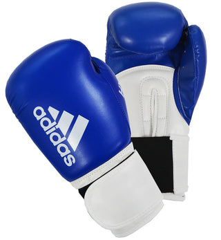 Adidas Hybrid 100 Boxing Gloves | Blue
