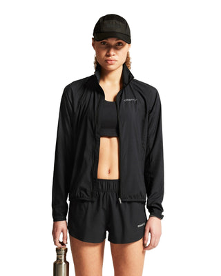 Craft Womens Core Essence Wind Jacket | Black