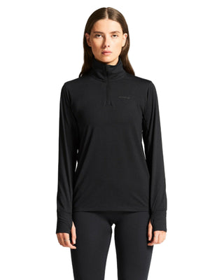 Craft Womens Flow HZ | Black Melange