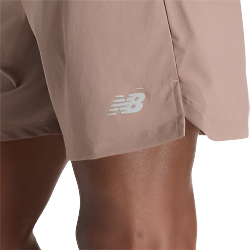 New Balance Mens AC Lined 7" Short | Earth Shadow