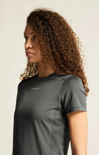 Craft Womens ADV Essence SS Tee | Granite