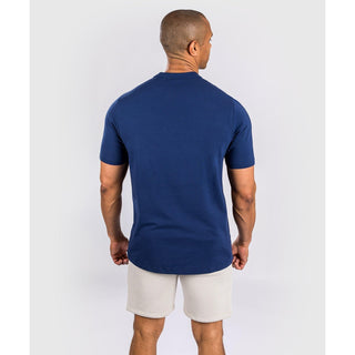 Venum Classic T-Shirt | Navy Blue/Orange