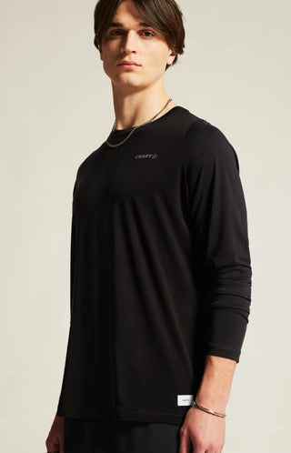 Craft Collective  Bi-Blend LS Tee | Black