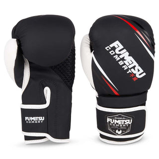 Fumetsu Kids Shield Boxing Gloves | Black/White