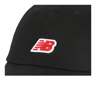 New Balance 6 Panel Logo Patch Hat | Black