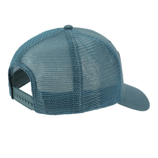 New Balance Stacked Patch Logo Trucker Cap | Teal