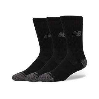 New Balance Athletic Crew Socks (3 Pack) | Black