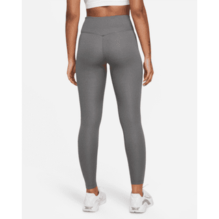 Nike Womens Therma-FIT One Mid-Rise Leggings | Iron Grey/Heathered
