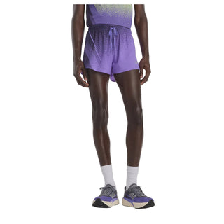 New Balance Mens RC Ultra Light Printed 3" Shorts | Electric Purple