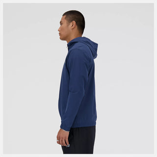 New Balance Mens Woven Full Zip Jacket | NB Navy