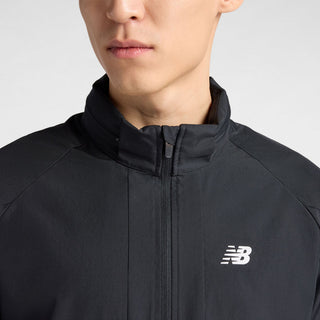 New Balance Mens Utility Woven Jacket | All Black