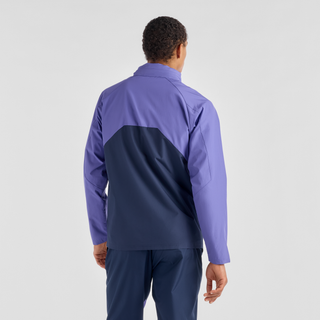 New Balance Mens Utility Woven Jacket | Electric Purple