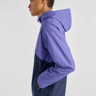 New Balance Mens Utility Woven Jacket | Electric Purple