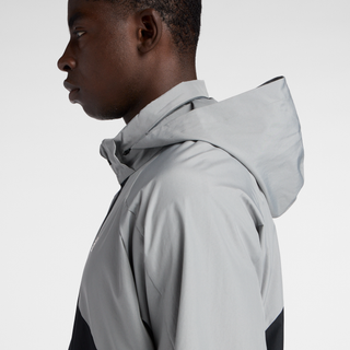 New Balance Mens Utility Woven Jacket | Slate Grey