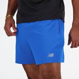 New Balance Mens Sport Essentials 5" Short | Blue Oasis