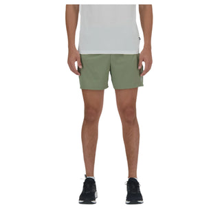 New Balance Mens Sports Essentials 5" Short | Dark Olivine