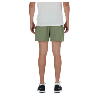 New Balance Mens Sports Essentials 5" Short | Dark Olivine