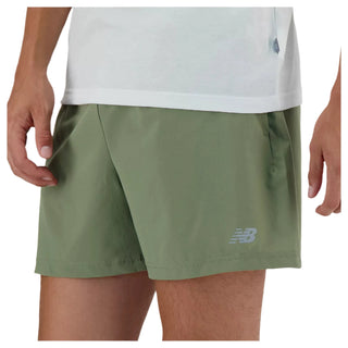 New Balance Mens Sports Essentials 5" Short | Dark Olivine