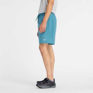 New Balance Mens Sports Essentials 7" Shorts | Teal